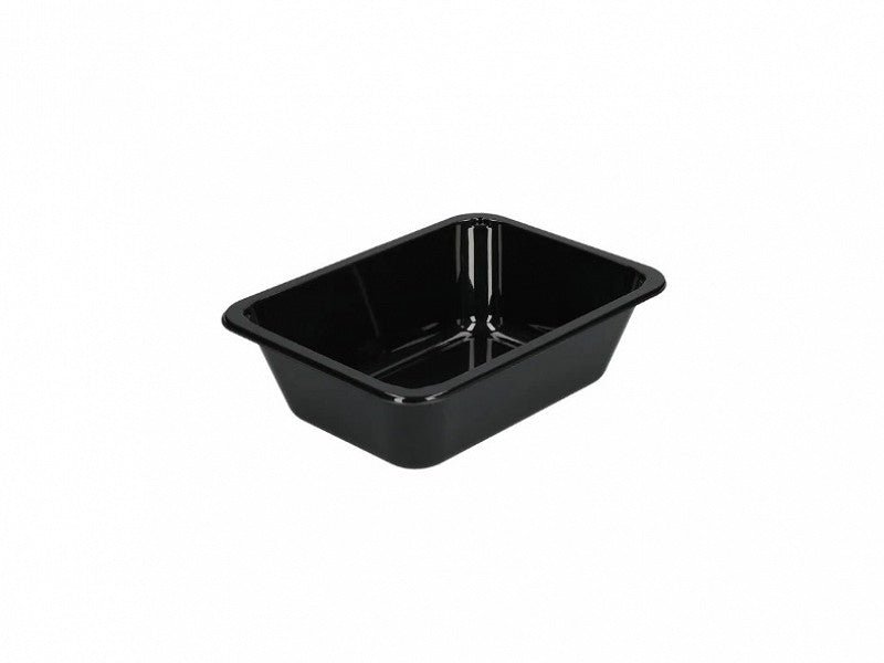 Maaltijdbakken 660ml (840st.) - 171x127x50mm - Zwart - Van Erkel Winkelmaterialen