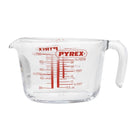Maatbeker glas 1L - Ø155x210mm - Transparant - Van Erkel Winkelmaterialen