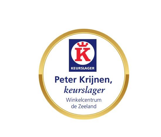 Maatwerk sticker rond (folie) - Ø50mm - 5 rollen (5.000st) - Van Erkel Winkelmaterialen