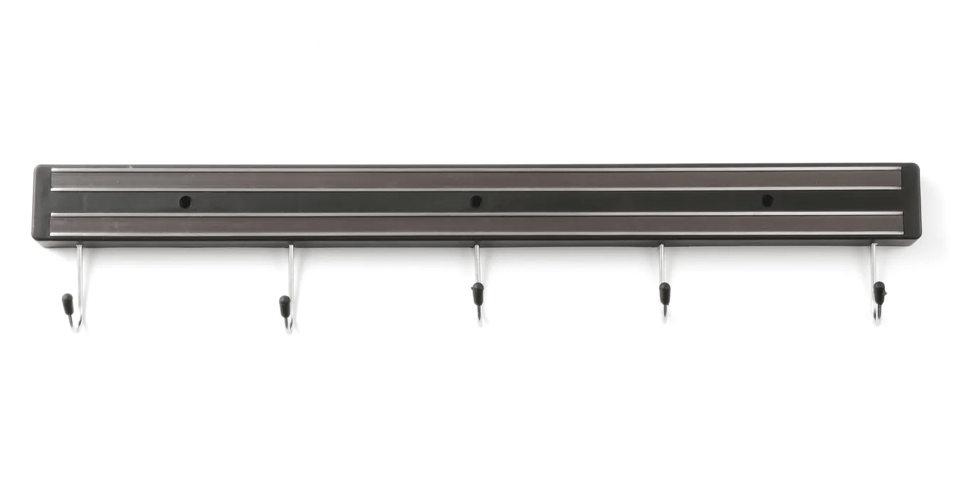 Messenmagneet (5 haken) - 340mm - Zwart - Van Erkel Winkelmaterialen