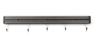 Messenmagneet (5 haken) - 340mm - Zwart - Van Erkel Winkelmaterialen