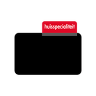 Opzetstukje ProtopS, 'huisspecialiteit' (10st) - 45x23mm - Rood - Van Erkel Winkelmaterialen