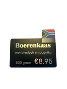 Opzetstukjes landen (10st) - 25x17mm - Amerika - Van Erkel Winkelmaterialen