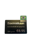 Opzetstukjes landen (10st) - 25x17mm - Amerika - Van Erkel Winkelmaterialen
