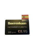 Opzetstukjes landen (10st) - 25x17mm - Amerika - Van Erkel Winkelmaterialen