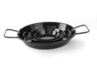 Paëllapan geëmailleerd - Ø300x50mm - Zwart - Van Erkel Winkelmaterialen