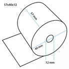 Pinrollen (50st) - 57x40x12mm - Van Erkel Winkelmaterialen