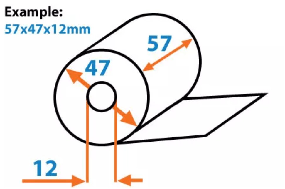 Pinrollen (50st) - 57x47x12mm - Van Erkel Winkelmaterialen