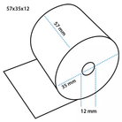Pinrollen (50st) - 57x35x12mm - Van Erkel Winkelmaterialen