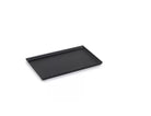 Plexi schaal MAT 'Edged' - 300x200x15mm - Zwart - Van Erkel Winkelmaterialen
