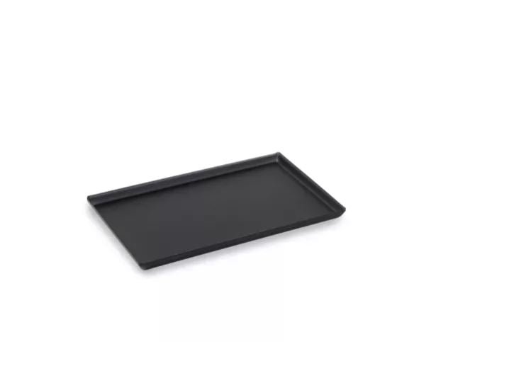 Plexi schaal MAT 'Edged' - 300x200x15mm - Zwart - Van Erkel Winkelmaterialen