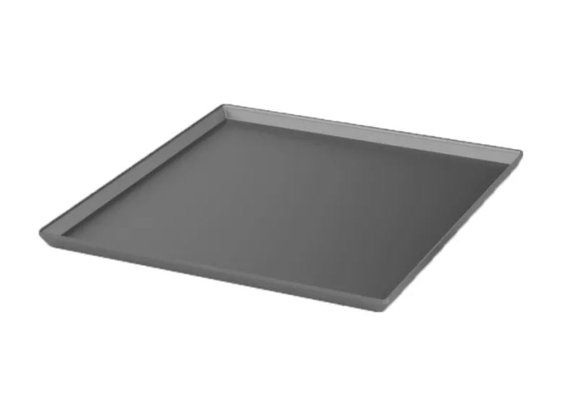 Plexi schaal MAT 'Edged' - 300x300x15mm - Zwart - Van Erkel Winkelmaterialen