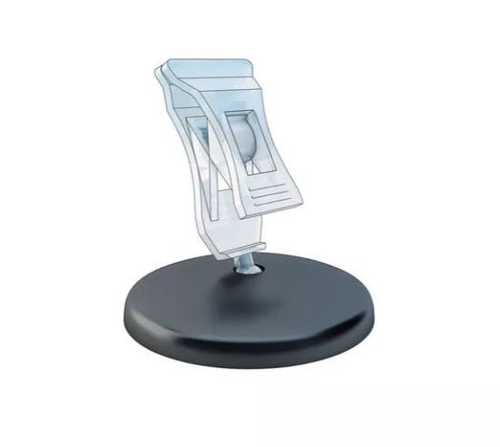 Popclip knijper magneetvoet - Ø50mm - Van Erkel Winkelmaterialen