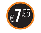 Prijs sticker '€7,95' - Ø30mm - Van Erkel Winkelmaterialen