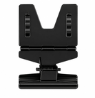 Prijskaarthouder met knijper (5st) - 25x50mm - Zwart - Van Erkel Winkelmaterialen