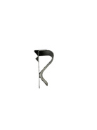 RVS klem buis - Ø12mm - Zilver - Van Erkel Winkelmaterialen