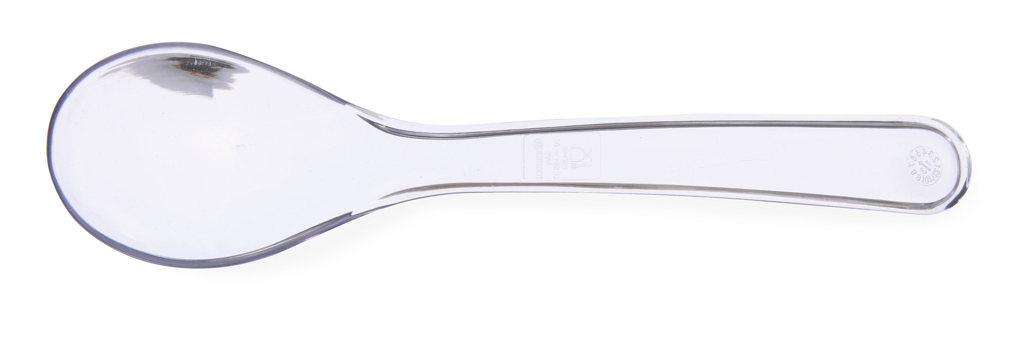 Salade lepel - 235mm - Transparant - Van Erkel Winkelmaterialen