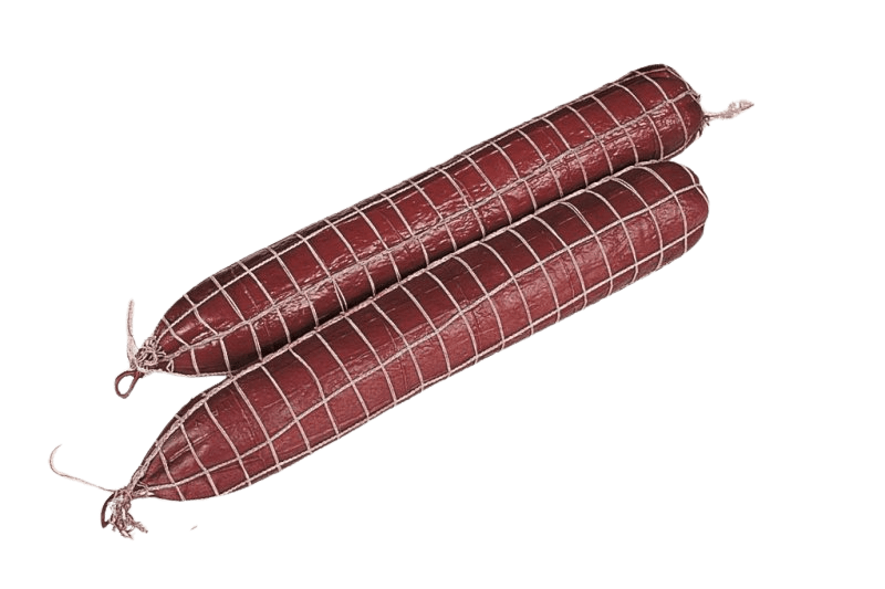 Salami groot (2st) - 65x450mm - Rood - Van Erkel Winkelmaterialen