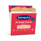 Salvequick Textile pleisters (40st) - Bruin - Van Erkel Winkelmaterialen