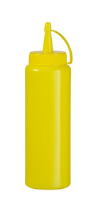 Sausfles geel 0.20L - Ø50mm - Van Erkel Winkelmaterialen