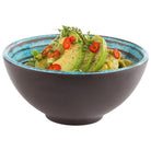 Schaal 'Cancun' - Ø240mm - Blauw - Van Erkel Winkelmaterialen