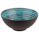 Schaal 'Cancun' - Ø185mm - Blauw - Van Erkel Winkelmaterialen