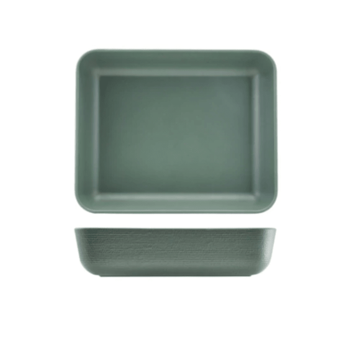 Schaal GN 1/2 'Genware' - 325x265x80mm - Groen - Van Erkel Winkelmaterialen