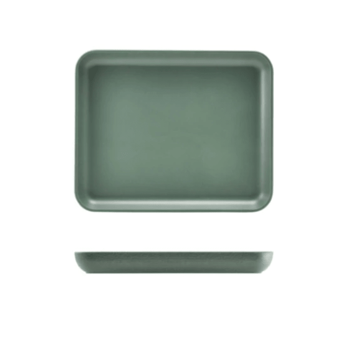 Schaal GN 1/2 'Genware' - 325x265x35mm - Groen - Van Erkel Winkelmaterialen
