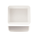Schaal GN 1/2 'Genware' - 325x265x80mm - Wit - Van Erkel Winkelmaterialen
