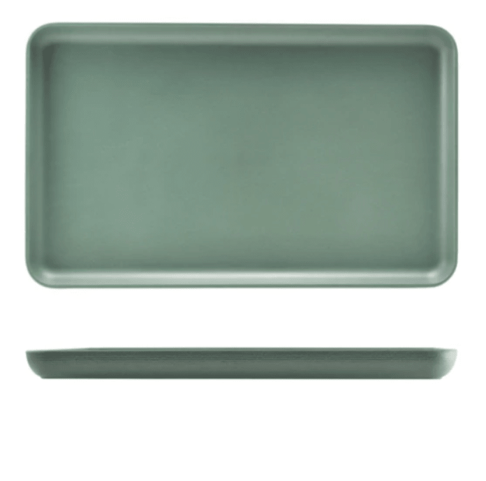 Schaal GN1/1 'Genware' - 530x325x35mm (GN1/1) - Groen - Van Erkel Winkelmaterialen