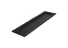 Schaal Leisteenlook (10st) - 530x165x30mm (GN2/4) - Zwart - Van Erkel Winkelmaterialen