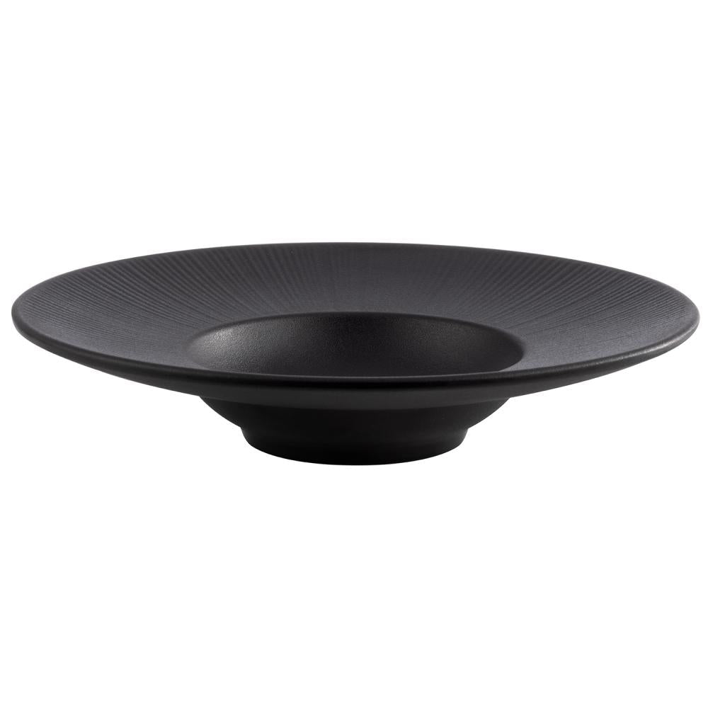 Schaal Nero - Ø290mm - Zwart - Van Erkel Winkelmaterialen