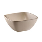 Schaal Nero - 250x250x110mm - Beige - Van Erkel Winkelmaterialen