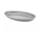Schaal ovaal Casablanca - 420x280x40mm - Grijs - Van Erkel Winkelmaterialen
