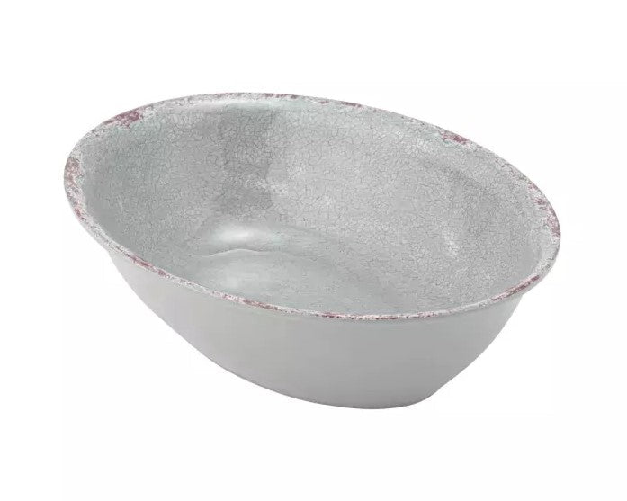 Schaal ovaal Casablanca - 280x210x70mm - Geel - Van Erkel Winkelmaterialen