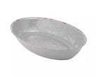 Schaal ovaal Casablanca - 420x280x70mm - Rood - Van Erkel Winkelmaterialen