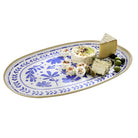 Schaal ovaal 'Floryn' - 325x265x25mm (GN1/2) - Blauw - Van Erkel Winkelmaterialen