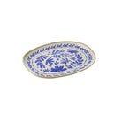 Schaal ovaal 'Floryn' - 325x265x25mm (GN1/2) - Blauw - Van Erkel Winkelmaterialen