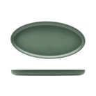 Schaal ovaal 'Genware' - 470x238x35mm - Groen - Van Erkel Winkelmaterialen