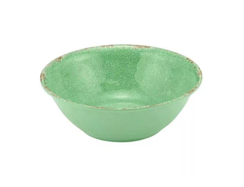 Schaal rond Casablanca - Ø210x70mm - Rood - Van Erkel Winkelmaterialen