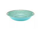Schaal rond Casablanca - Ø350x70mm - Licht Blauw - Van Erkel Winkelmaterialen