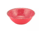 Schaal rond Casablanca - Ø210x70mm - Rood - Van Erkel Winkelmaterialen
