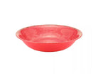 Schaal rond Casablanca - Ø350x70mm - Rood - Van Erkel Winkelmaterialen