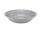 Schaal rond Casablanca - Ø350x70mm - Grijs - Van Erkel Winkelmaterialen