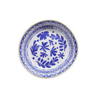 Schaal rond 'Floryn' - Ø330x60mm - Blauw - Van Erkel Winkelmaterialen