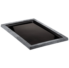 Schaal Urban zwart/grijs - 420x210x21mm - Zwart - Van Erkel Winkelmaterialen