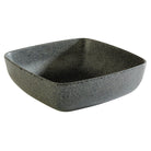 Schaal vierkant granietlook - 165x165x55mm - Grijs - Van Erkel Winkelmaterialen