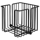 Servettenhouder zwart metaal - 190x190x180mm - Zwart - Van Erkel Winkelmaterialen
