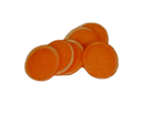 *Sinaasappelschijven (6st) - Ø60mm - Oranje - Van Erkel Winkelmaterialen