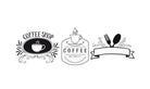 Sjabloon/stencils patronen (3st) - (A2) 594x420mm - Transparant - Van Erkel Winkelmaterialen